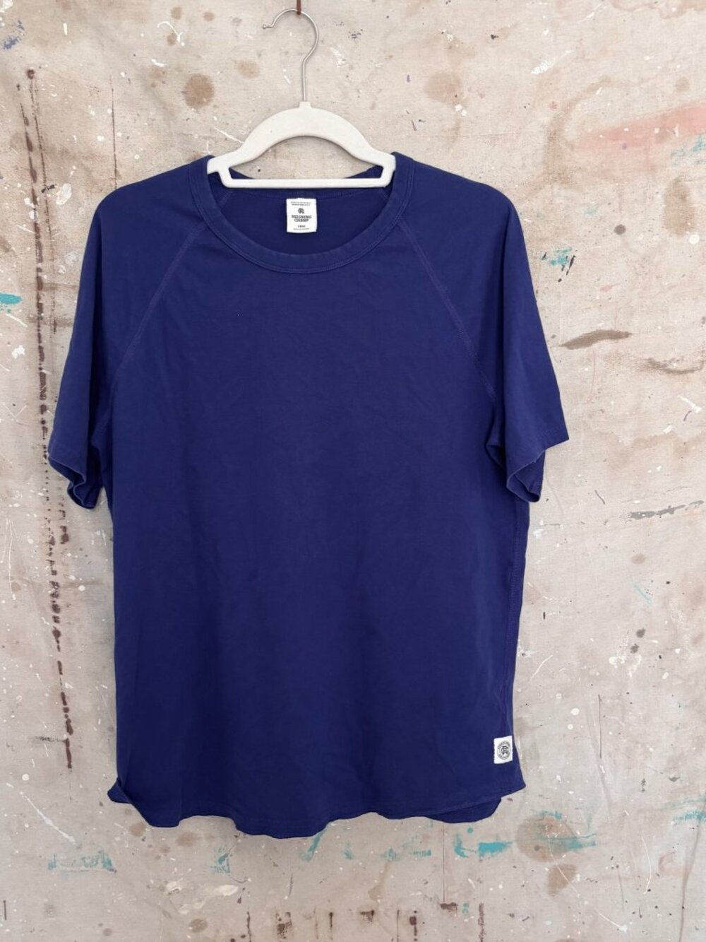 Reigning Champ Knit Jersey Raglan Tee